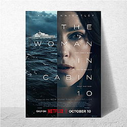 The Woman in Cabin 10 Merch Collection The Woman In Cabin 10 Posters