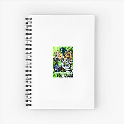 The Wrong Way To Use Healing Magic Merch Collection The Wrong Way To Use Healing Magic Notebook