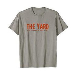 The Yard Man's Favorite Workspace Funny Landscaping T-shirt