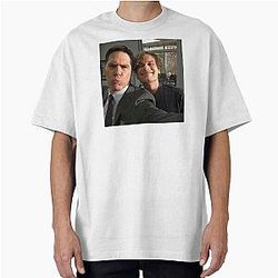 Matthew Gray Gubler and Thomas Gibson Oversized T-Shirt