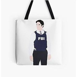 Thomas Gibson FBI vest art Tote Bag