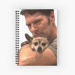Thomas Gibson Hazel Hug Spiral Notebook
