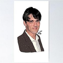 Thomas Gibson Portrait Poster