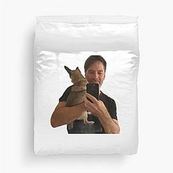 Thomas Gibson & Hazel Mirror Duvet Cover