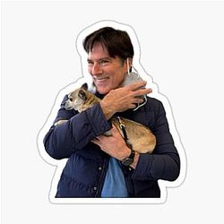 Thomas Gibson Hazel New Year Sticker