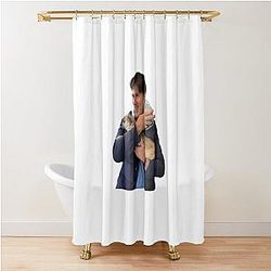 Thomas Gibson  Hazel New Year Shower Curtain