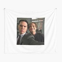 Matthew Gray Gubler and Thomas Gibson Tapestry