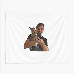 Thomas Gibson Hazel Mirror Selfie Tapestry
