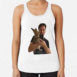 Thomas Gibson Hazel Mirror Selfie Racerback Tank Top