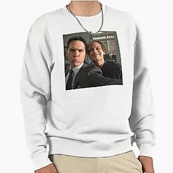 Matthew Gray Gubler and Thomas Gibson Pullover Sweatshirt