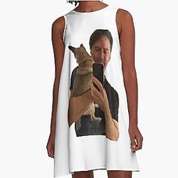 Thomas Gibson Hazel Mirror A-Line Dress