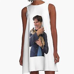 Hazel Thomas Gibson New A-Line Dress