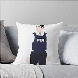 Thomas Gibson FBI Vest Art Pillow