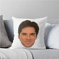 Thomas Gibson Single Head Design Throw Pillow
