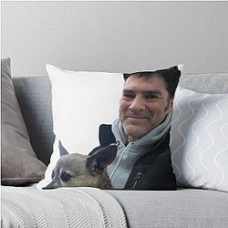 Thomas Gibson Hazel Selfie Throw Pillow