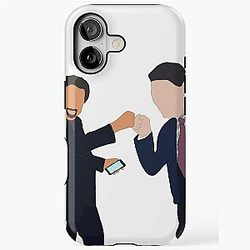 Joe Mantegna and Thomas Gibson Digital Art iPhone Case