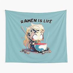 Chibi Thor Eating Ramen