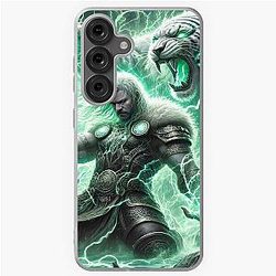 Thor and the Magic Cat - Útgarða-Loki Legend - Norse Myth Art