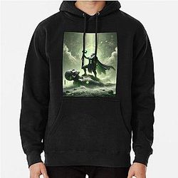 Thor vs. Skrymir Norse Mythology Viking Art Pullover Hoodie