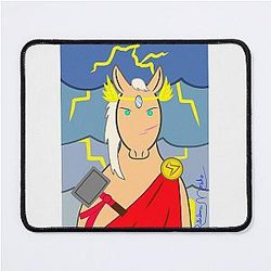 Thor as a Horse Perfect Gift Mouse Pad