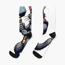 Feline Thor Socks