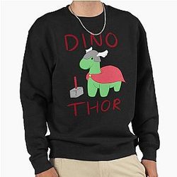 Dino Thor Pullover Sweatshirt