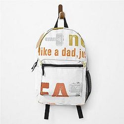 Fa Thor Like Dad Retro Super Dad Backpack for Father's Day