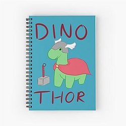 Dino Thor Spiral Notebook