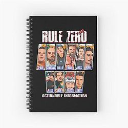 RULE ZERO Crew Spiral Notebook