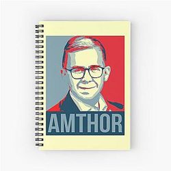 Philipp Amthor Obama Spiral Notebook