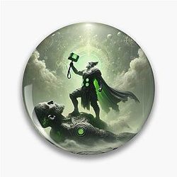 Thor vs Skrymir Norse mythology battle Viking art