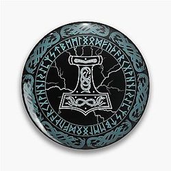 Mjölnir Hammer of Thor Pin