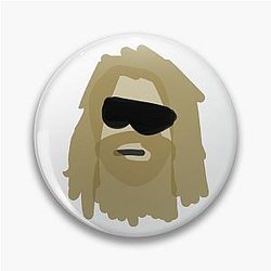 Poorly Drawn Thebowski Pin