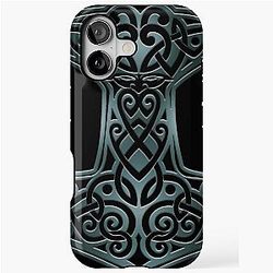 Vikings Thor's Mjolnir Nordic iPhone Tough Case