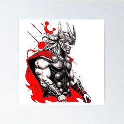Thor Tattoo Poster