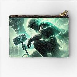 Thor and the Magic Horn – Útgarða-Loki Legend Norse Myth Art Zipper Pouch