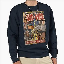 Thor Battle Ragnarök Comic Book Fan Art Pullover Sweatshirt