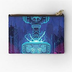 Thor Hammer Reactor Power Core of the Wasteland Zipper Pouch