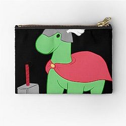 Dino Zipper Pouch