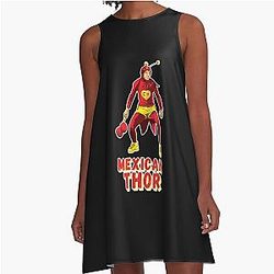 Mexican Thor A-Line Dress