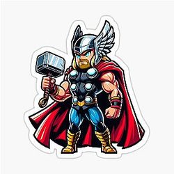 Cute Thor Sticker