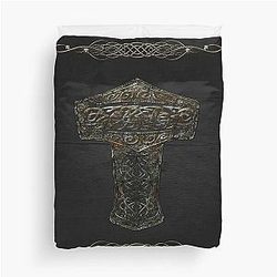 Celtic Wood Hammer Duvet Cover
