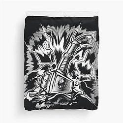 Thors Hammer Mjolnir Thor God of Thunder Hammer Duvet Cover