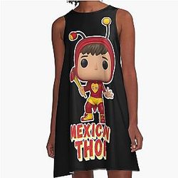 Mexican Thor A line Dress