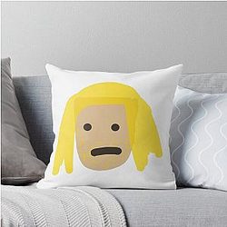 Poorly Drawn Thor Throw Pillow
