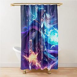 Cosmic Thor Shower Curtain