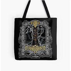 Thor Odinson God of Thunder Full Color All Over Print Tote Bag
