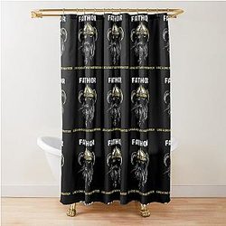 Far Thor Like Dad Just Mighty Shower Curtain