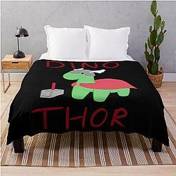 Dino Thor Throw Blanket