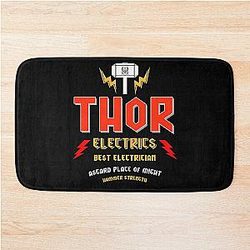 Thor Electrician 
Thor Hammer 
Best Electrician Gifts 
Amazing Electrician 
Thor Stormbreaker Bath Mat